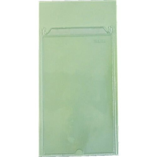 TRUSCO 粘着付カード差シ 130mmX200mm 縦型 10枚入 TNC130200 トラスコ