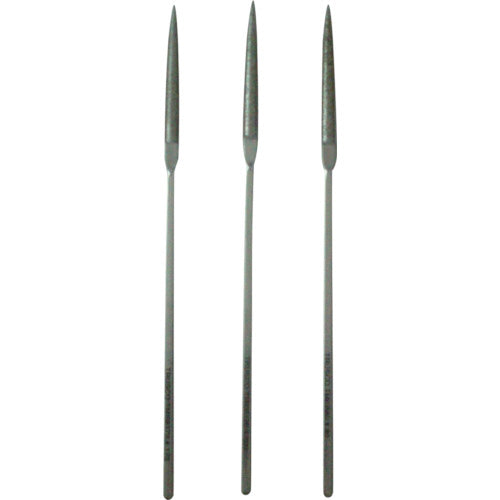 TRUSCO ダイヤモンドニードルヤスリ 半丸 3本組セット TNFS5 トラスコ