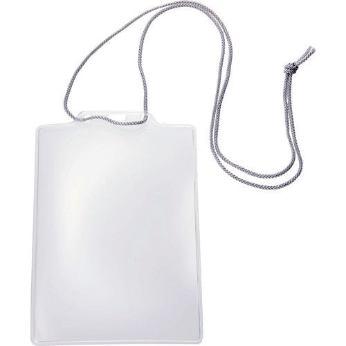 TRUSCO イベント用名札 ハガキサイズ グレー 10枚入 TNH10GY トラスコ