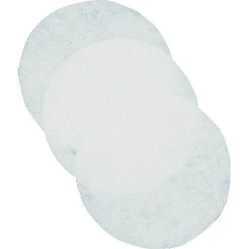 TRUSCO モーターフィルター 粘着タイプ(10枚入)150ΦMM 厚サ4mm TNM150S トラスコ