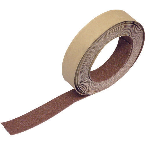 TRUSCO ノンスリップテープ 屋外用 25mmX10m エンジ TNS2510 E トラスコ