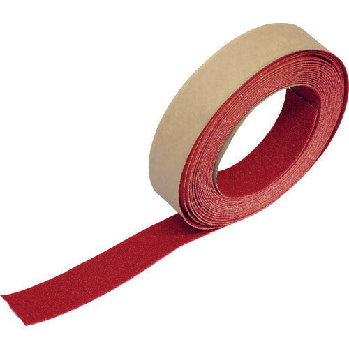 TRUSCO ノンスリップテープ 屋外用 25mmX10m レッド TNS2510R トラスコ