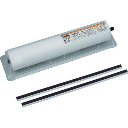 TRUSCO 制御盤イージーフィルター 難燃厚手タイプ 390X200 50枚分 1本 TOCPT390 トラスコ