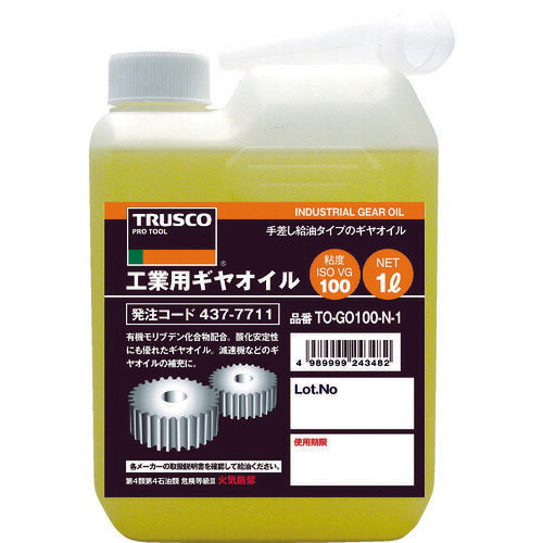TRUSCO 工業用ギヤオイル VG100 1L TOGO100N1 トラスコ