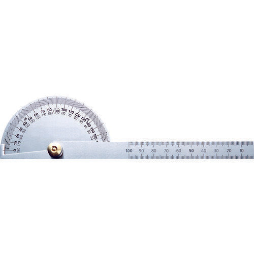 TRUSCO プロトラクター ステンレスシルバー仕上ゲ 竿全長204mm TP19W トラスコ