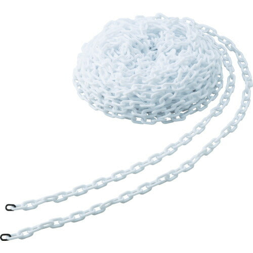 TRUSCO プラチェーン 8MMX30M 白 TPC8W トラスコ