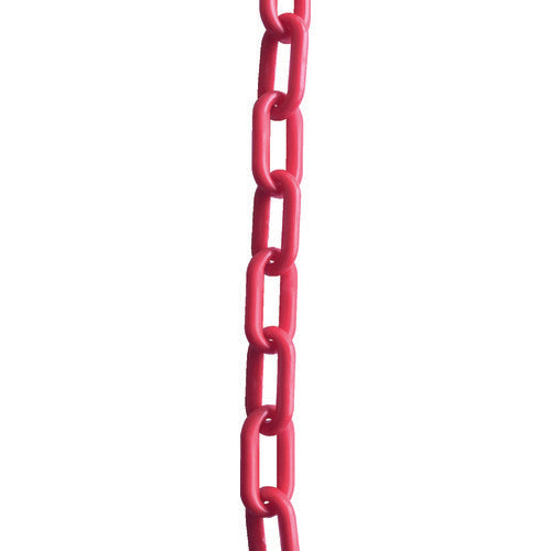 TRUSCO プラチェーン レッド 6MMX2M TPCB62R トラスコ