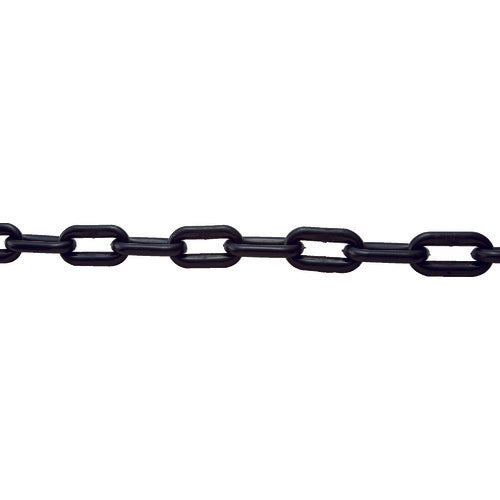 TRUSCO プラチェーン 黒 8MMX2M TPCB82BK トラスコ