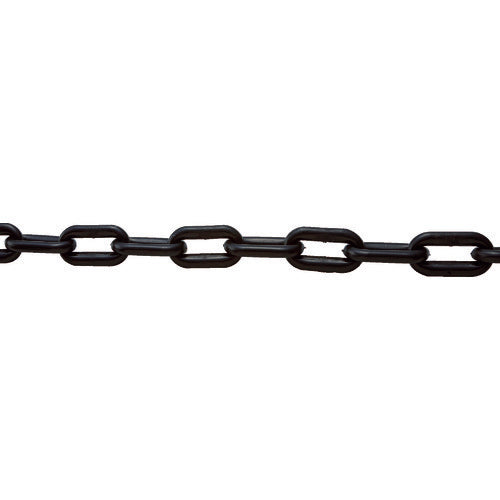 TRUSCO プラチェーン 黒 8MMX6M TPCB86BK トラスコ