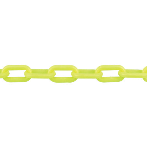 TRUSCO プラチェーン 蛍光イエロー 8MMX6M TPCB86LY トラスコ