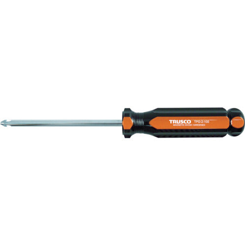 TRUSCO プラスチック柄ドライバーマグネット入リ(+NO.2X250mm) TPD2250 トラスコ