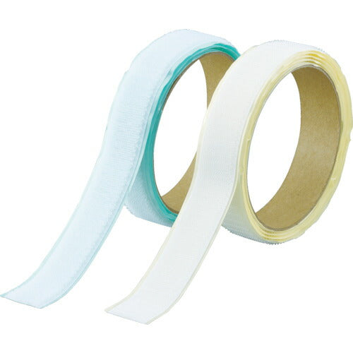 TRUSCO マジックテープ[[R下]]弱粘着幅25mmX長サ1m白(1巻=1セット) TPD25MTSW トラスコ