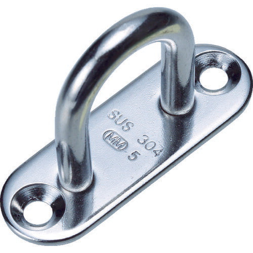 TRUSCO ステンレスパッドアイロング 5mm (1個=1袋) TPD5H トラスコ