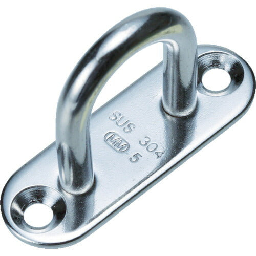 TRUSCO ステンレスパッドアイロング 6mm (1個=1袋) TPD6H トラスコ