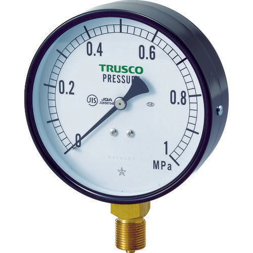 TRUSCO JIS汎用圧力計A型100φ TPG1001.0 トラスコ