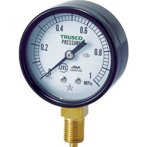 TRUSCO JIS汎用圧力計A型60φ TPG601.0 トラスコ