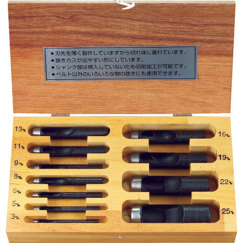 TRUSCO ポンチセット 11本組 TPO11S トラスコ
