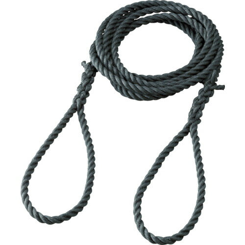 TRUSCO 台付ポリプロピレンロープ 線径12mmX長サ5m TPP125 トラスコ