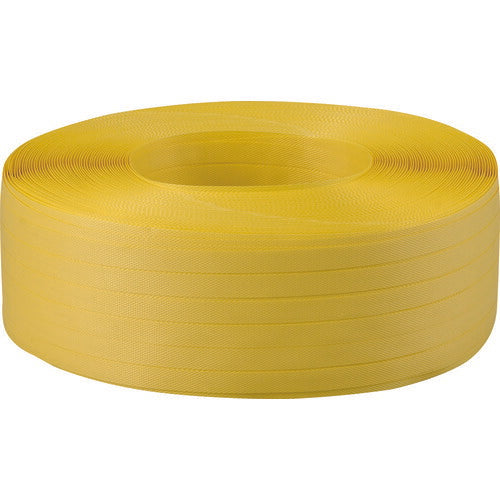 TRUSCO 手締用PPバンド 15.5mmX1000m巻 黄 TPP155 Y トラスコ