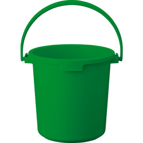 TRUSCO PPカラーバケツ 22L 緑 TPPB22GN トラスコ