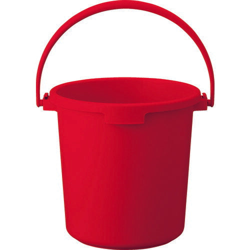 TRUSCO PPカラーバケツ 22L 赤 TPPB22R トラスコ