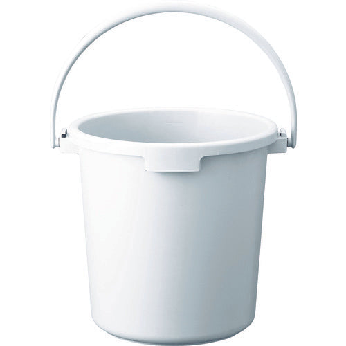 TRUSCO PPカラーバケツ 22L 白 TPPB22W トラスコ