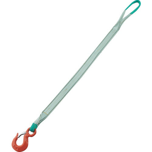TRUSCO 1本吊ベルトスリングセット 50mm幅X1.5m 最大使用荷重2t TPSH501P15 トラスコ