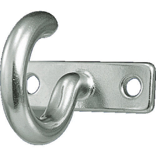 TRUSCO プレートフック ステンレス製 D寸法4mm (1個=1袋) TPTF4 トラスコ