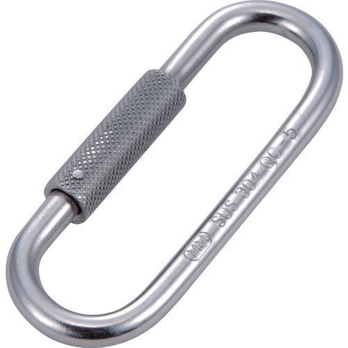 TRUSCO クイックキャッチ ステンレス製 スライド式 5mm 1個入 TQC5 トラスコ