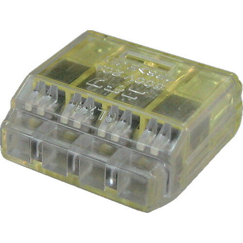 TRUSCO 差込形電線コネクタ極数4 (8個入) TQL4 トラスコ