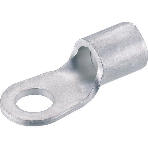 TRUSCO 裸圧着端子丸形φ6.4長サ27.5 (6個入) TR146 トラスコ