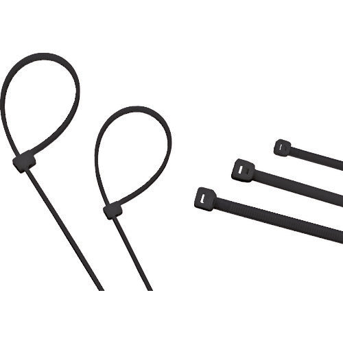 TRUSCO ケーブルタイ 幅7.8mmX364mm 最大結束Φ105 耐候性 50本入 TRCVJ364WW トラスコ