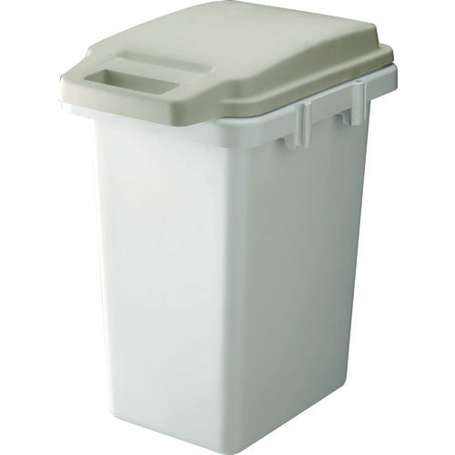 TRUSCO 連結ワンハンドパッキンペール 33L ベージュ TRHPP33BG トラスコ