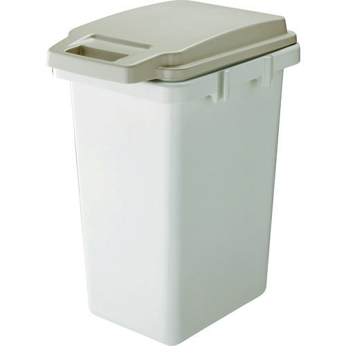TRUSCO 連結ワンハンドパッキンペール 45L ベージュ TRHPP45BG トラスコ
