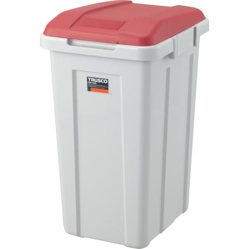 TRUSCO Rジョイント分別ボックス 45L フタ赤色 TRJ01 トラスコ