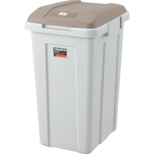 TRUSCO Rジョイント分別ボックス 45L フタ茶色 TRJ03 トラスコ