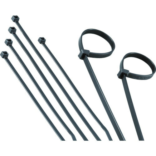 TRUSCO ナイロン結束バンド耐候性タイプ幅4.8mm長サ188mm 100本 TRJ200B トラスコ
