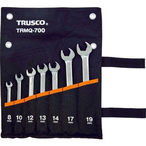 TRUSCO クイックラチェットコンビネーションレンチセット7本組 TRMQ700 トラスコ