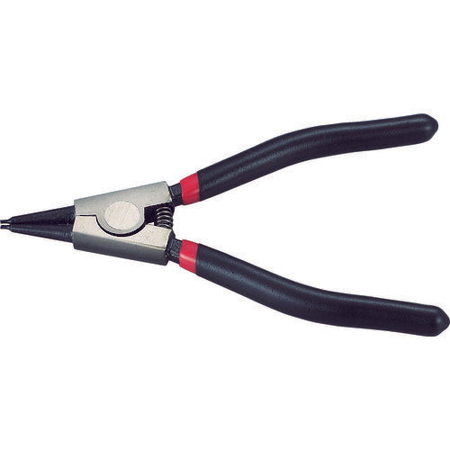 TRUSCO スナップリングプライヤー 140mm(軸用・直爪) TRP140SA トラスコ