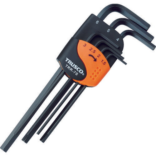 TRUSCO 六角棒レンチセット 標準タイプ 7本組 TRR7S トラスコ