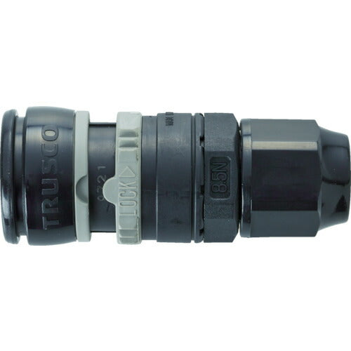 TRUSCO 樹脂継手ソケット ホース取付用 TRSN8.5NR トラスコ