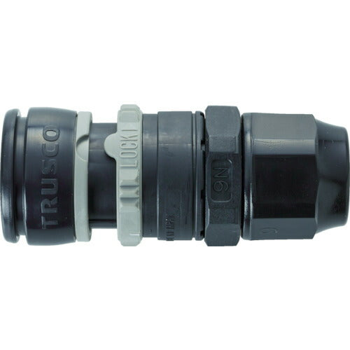 TRUSCO 樹脂継手ソケット ホース取付用 TRSN9NR トラスコ