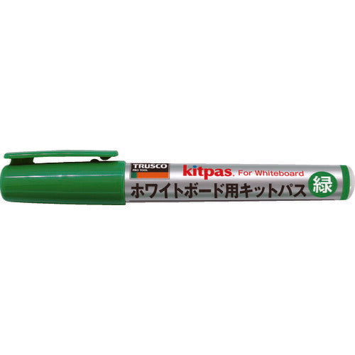 TRUSCO ホワイトボード用キットパス グリーン TRWKPG トラスコ