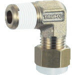 TRUSCO クイックシール継手 エルボ φ10X8 呼ビR3/8 TS10X803L トラスコ