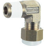 TRUSCO クイックシール継手 エルボ φ4X2 呼ビR1/4 TS4X202L トラスコ