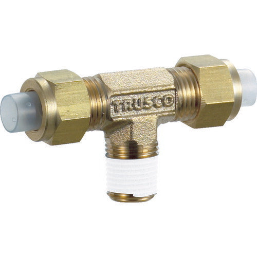 TRUSCO クイックシール継手 チーズ φ6X4 呼ビR1/8 TS6X401T トラスコ