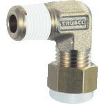 TRUSCO クイックシール継手 エルボ φ8X5 呼ビR1/4 TS8X502L トラスコ