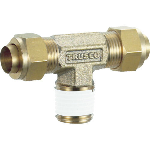 TRUSCO クイックシール継手 チーズ φ6 呼ビR1/8 TSA601T トラスコ