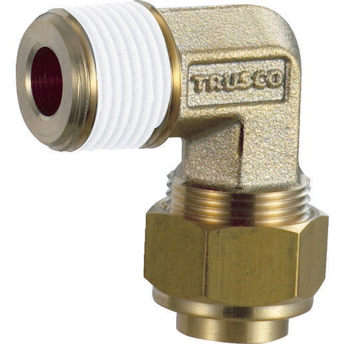 TRUSCO クイックシール継手 エルボ φ8 呼ビR1/4 TSA802L トラスコ