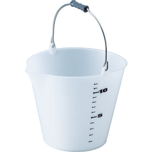 TRUSCO ソフトバケット 14L ナチュラル TSB14NR トラスコ